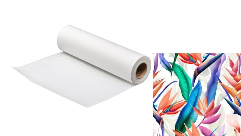 100gsm Normal Type Dye sublimation Paper for Digital Textile Printing